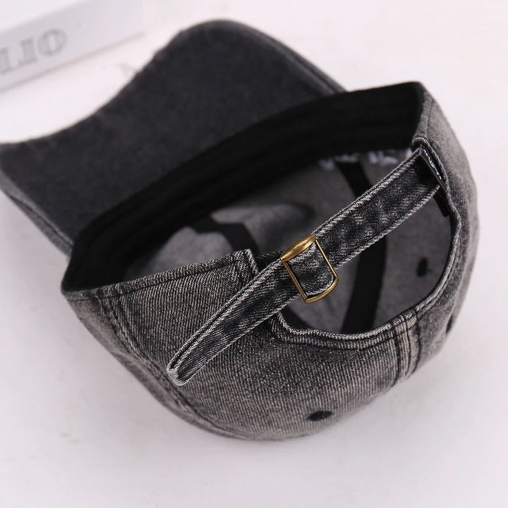 Never Give Up | Distressed Motivational Cap