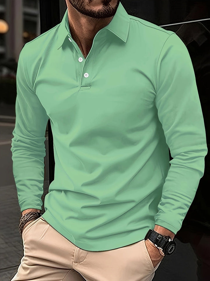 1+1 FREE | Patrick - Long Sleeve Polo